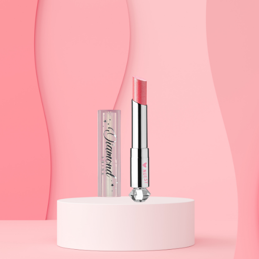 Pink Pearl | Diamond Shine Lipstick | Nuest Cosmetics