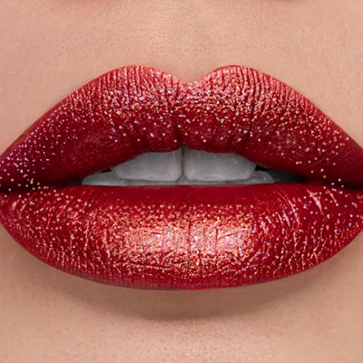 Diamond Shine Lipstick -Enamel Red