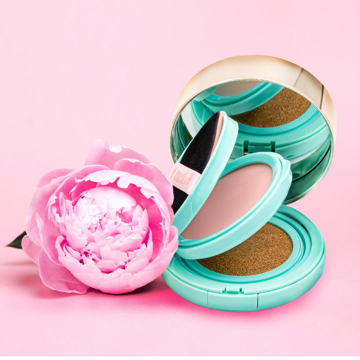 3-In-1 Cushion Compact - Foundation + Photo Finish Rose Primer